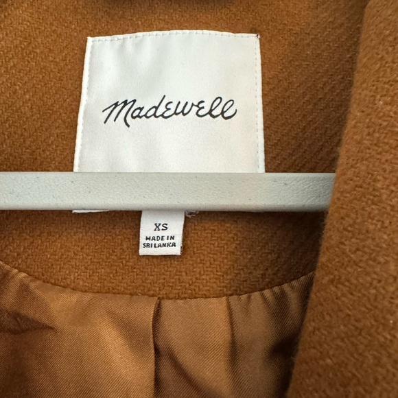 Madewell Averdon Coat in Insuluxe, Cedar - Picture 6 of 6